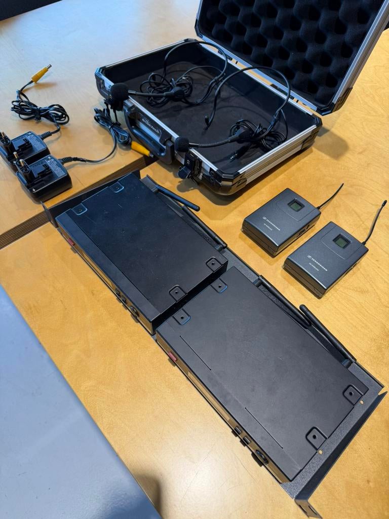 Sennheiser XS Headsets 600mhz band. Compleet!, Geen, Overige typen, Se, Ophalen of Verzenden
