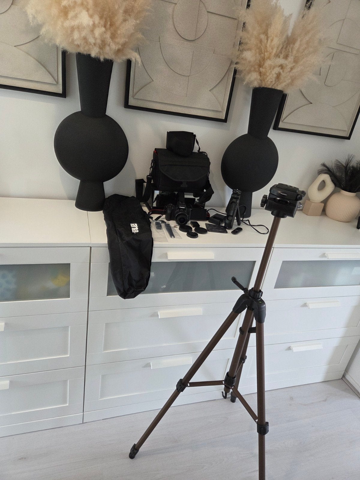 Canon EOS M50 Body Zwart + 15-45mm (Vlog) systeem camera inc, Ophalen, 25 megapixels, Canon, Zo goed als nieuw