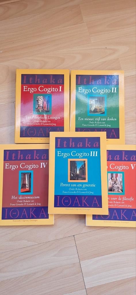 5 delen ,Ithaka vd historische uitgeverij..., Boeken, Filosofie, Verzenden