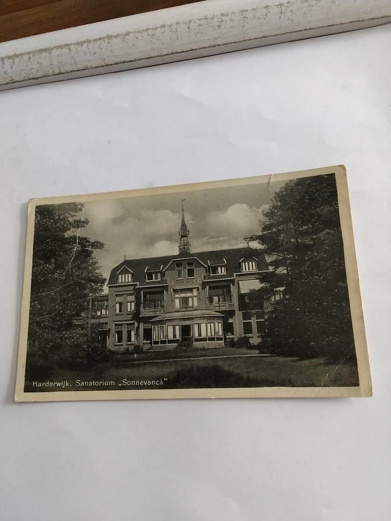 HARDERWIJK. SANATORIUM  "SONNEVANCK" 1942, Ophalen of Verzenden, 1940 tot 1960, Gelderland