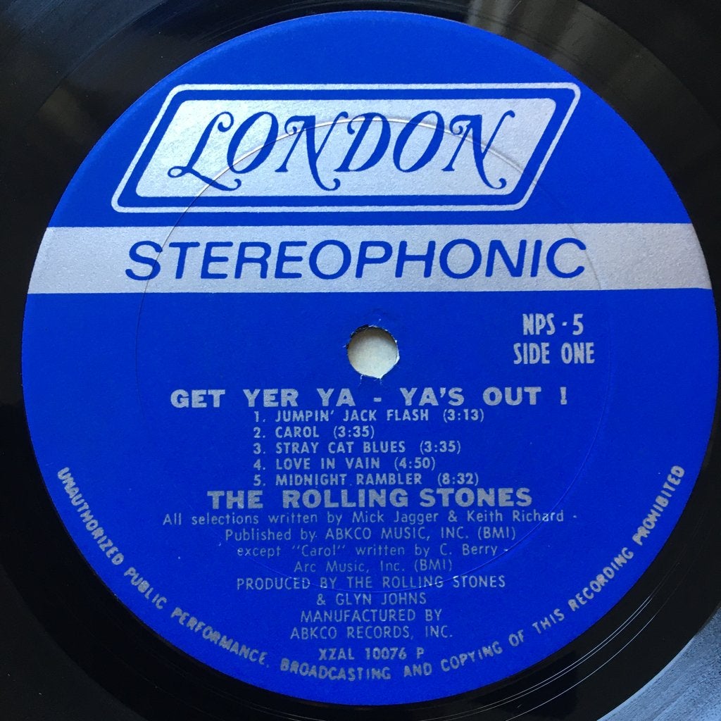 USLP3 rolling stones Get yer ya-ya’s out USA70 €20, LP, Gebruikt, Ophalen of Verzenden, Inclusief binnenhoes