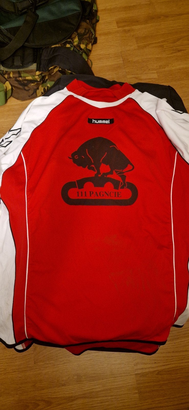 111 Pagncie voetbalshirt, Ophalen of Verzenden, Landmacht, Nederland, Kleding of Schoenen