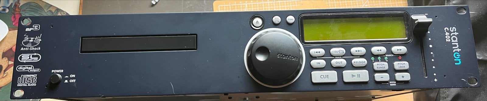 Stanton C.402 Professionele CD-speler, Ophalen of Verzenden, Gebruikt, Overige merken