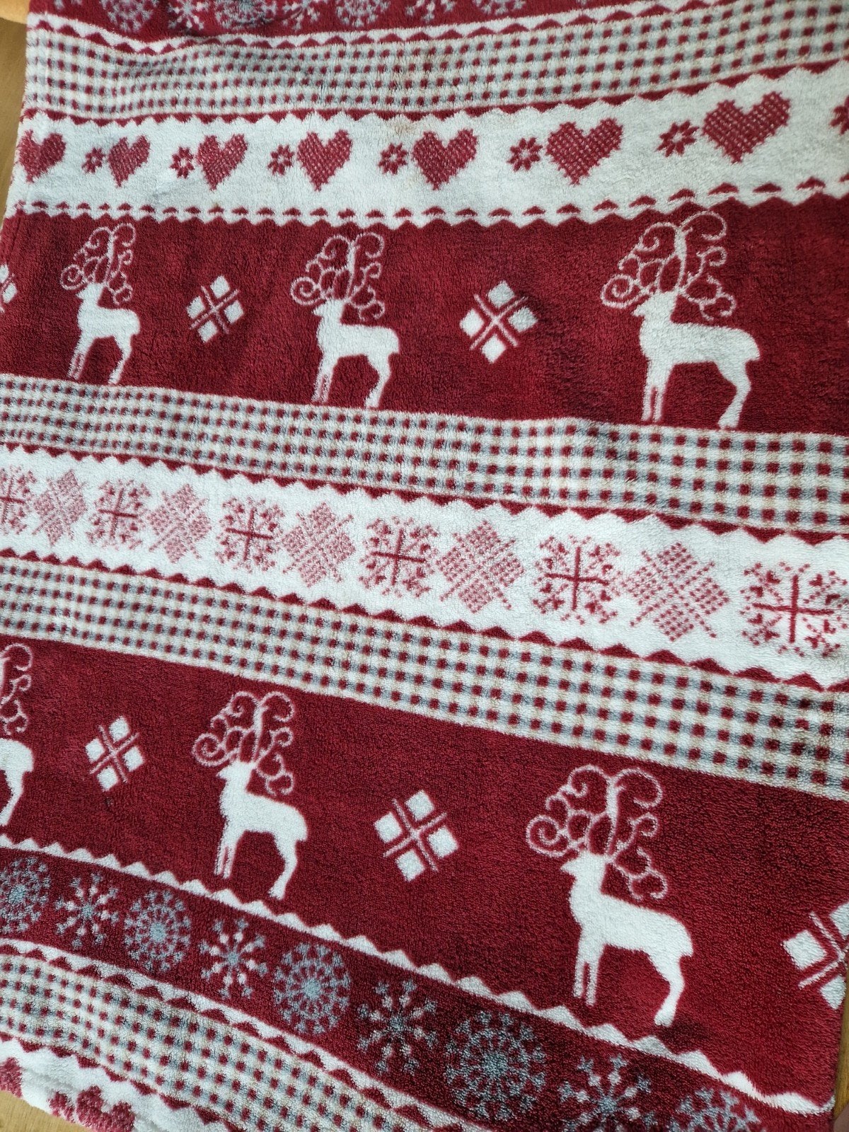 KERST PLAID, Ophalen of Verzenden
