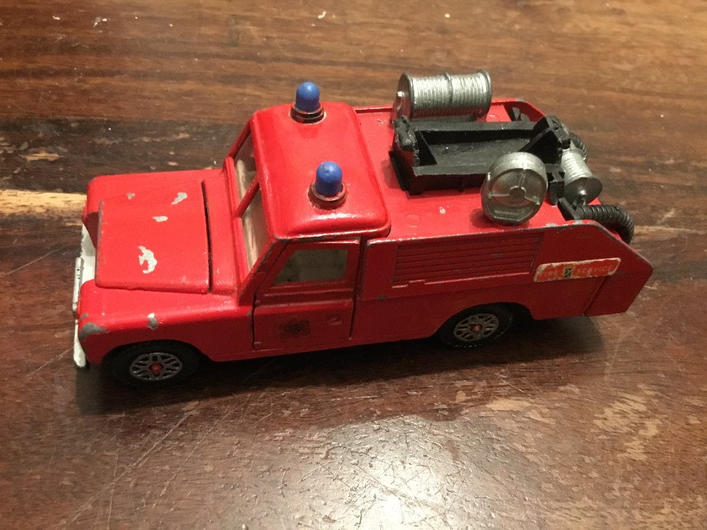 Dinky Toys - Landrover 109 WB - Fire Service, Hobby en Vrije tijd, Modelauto's | 1:43, Ophalen of Verzenden, Gebruikt, Auto, Dinky Toys