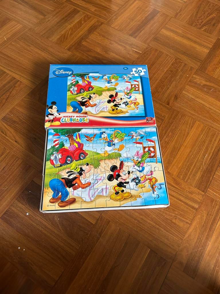 Disney Mickey Mouse Clubhouse puzzel 50 stukjes, Ophalen, Meer dan 50 stukjes, Gebruikt, 4 tot 6 jaar