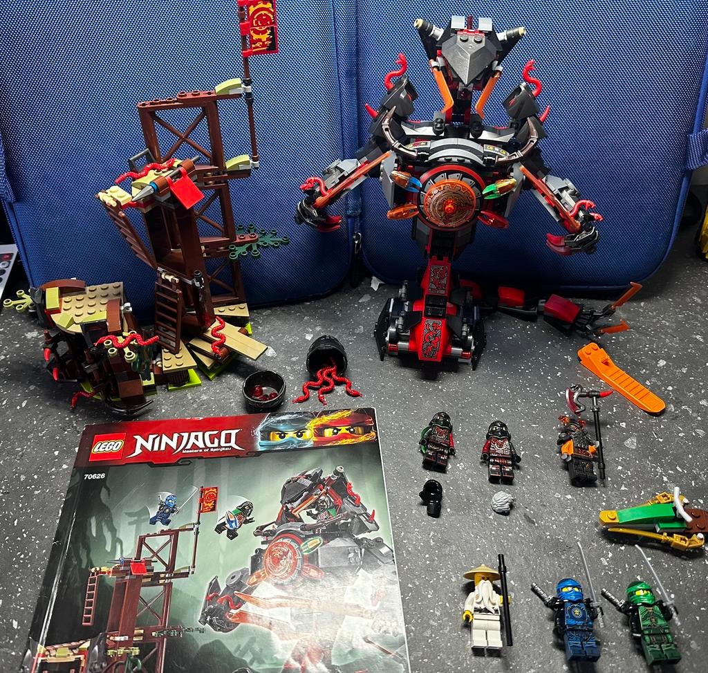 Lego Ninjago 70626, Kinderen en Baby's, Speelgoed | Duplo en Lego, Zo goed als nieuw, Ophalen of Verzenden