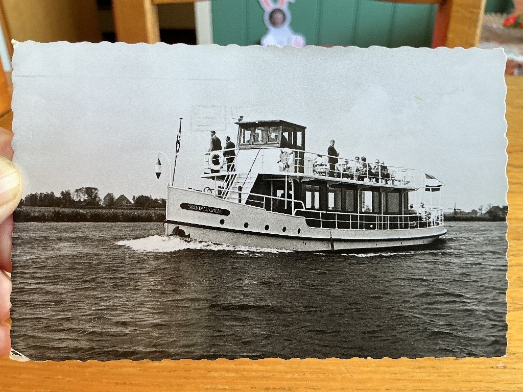 Sneek rondvaartboot R.Bok, Verzenden, 1960 tot 1980, Gelopen, Friesland
