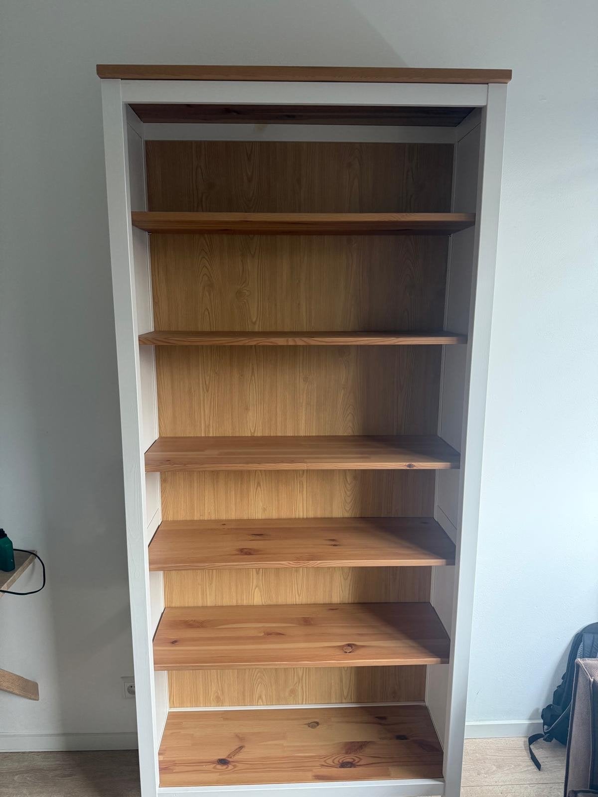 Ikea boekenkast HEMNES, Ophalen, Met plank(en), 50 tot 100 cm, Zo goed als nieuw