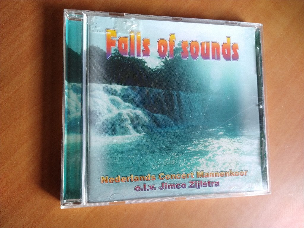 CD Nederlands Concert Mannenkoor - Falls of Sounds, Ophalen of Verzenden, Zo goed als nieuw, Koren of Klassiek