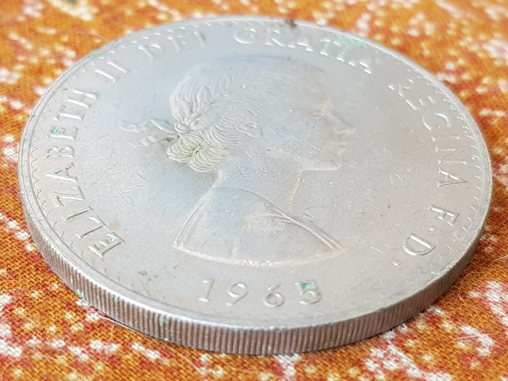 Mooie oude vintage Churchill penning uit Engeland 3,8 cm., Ophalen of Verzenden