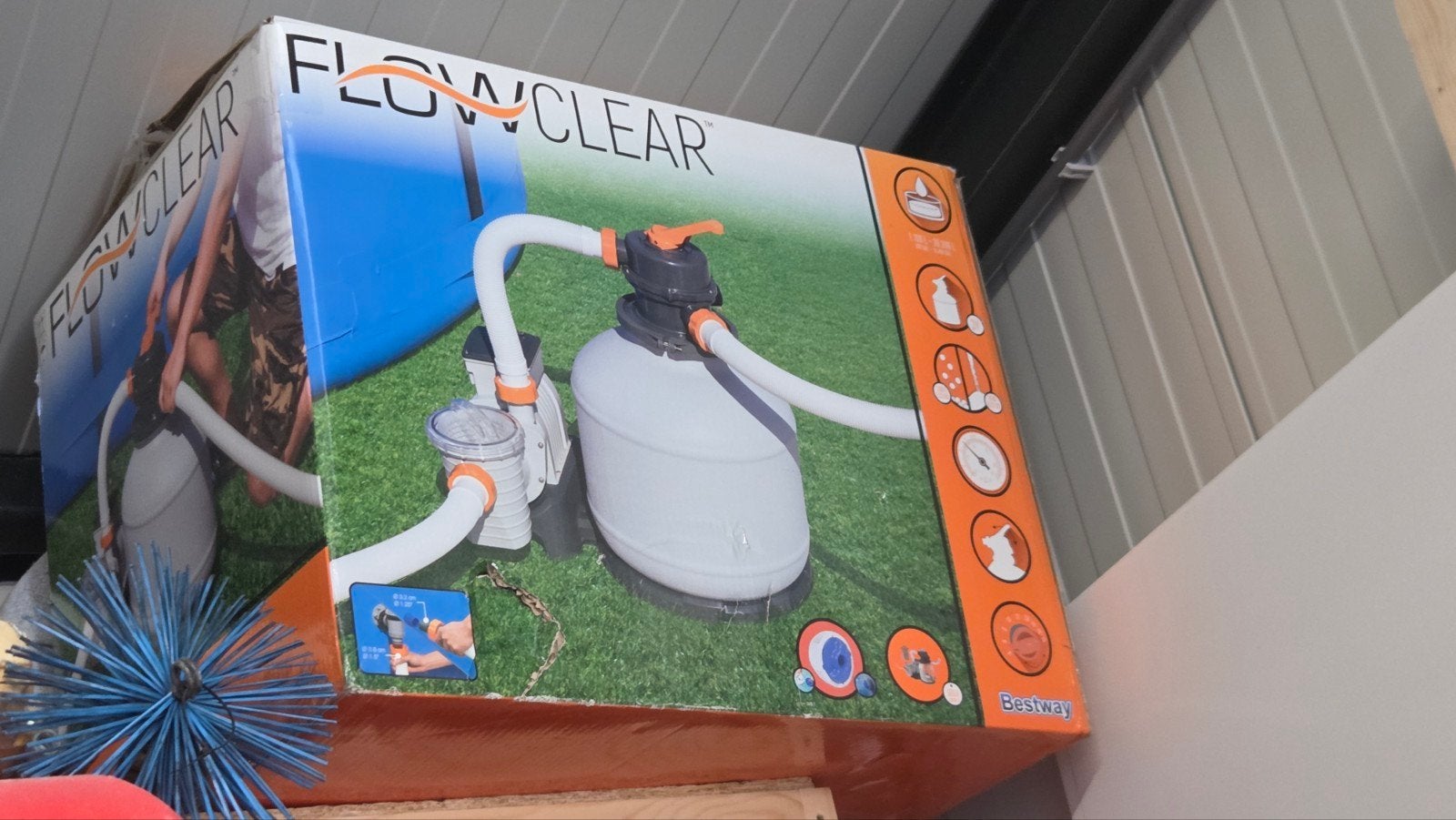 Bestway Flowclear zandfilterpomp voor zwembad, Tuin en Terras, Ophalen, Nieuw, Zwembadpomp