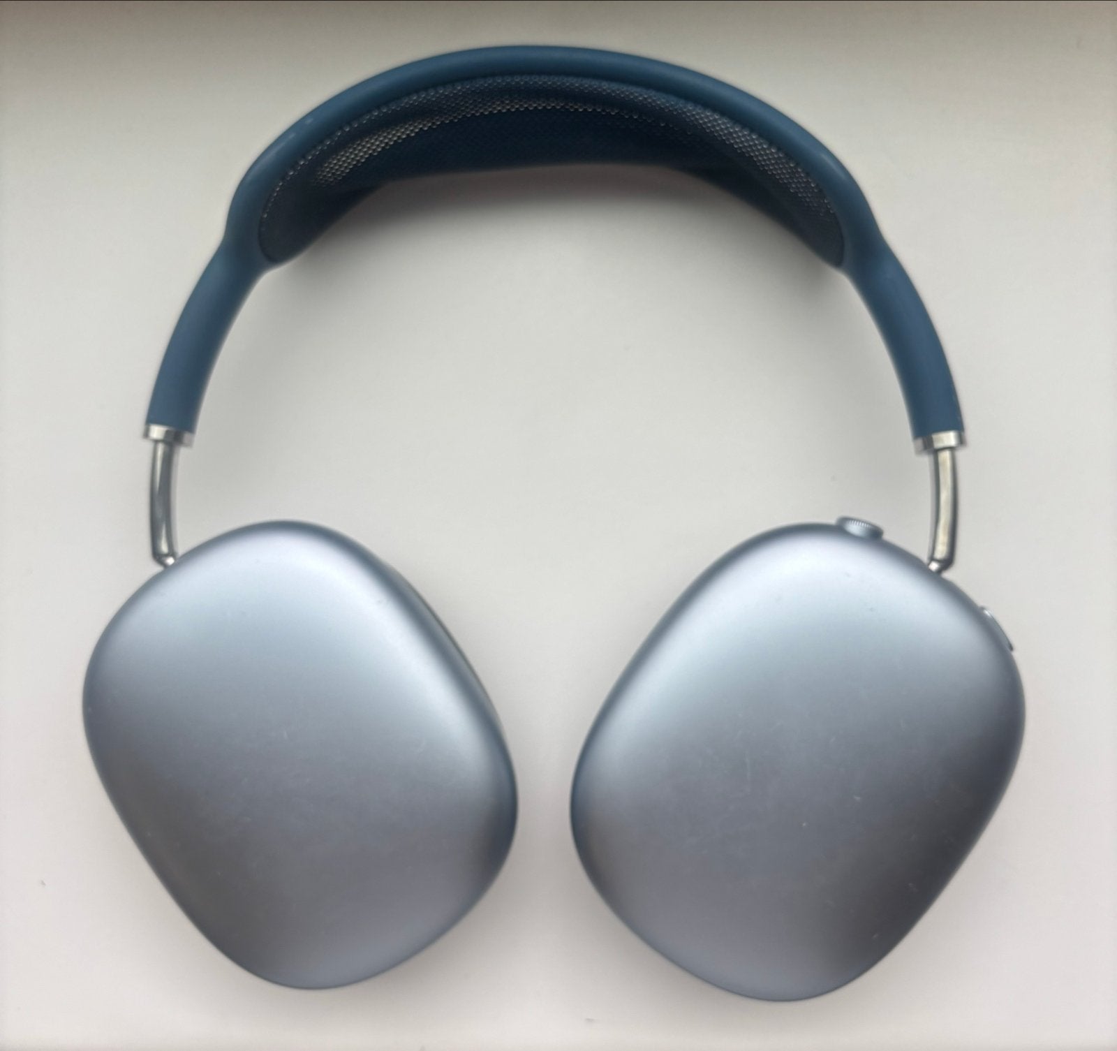 Apple AirPods Max - Sky Blue (Geen oplader/doos), Ophalen, Gebruikt, Bluetooth, Blauw