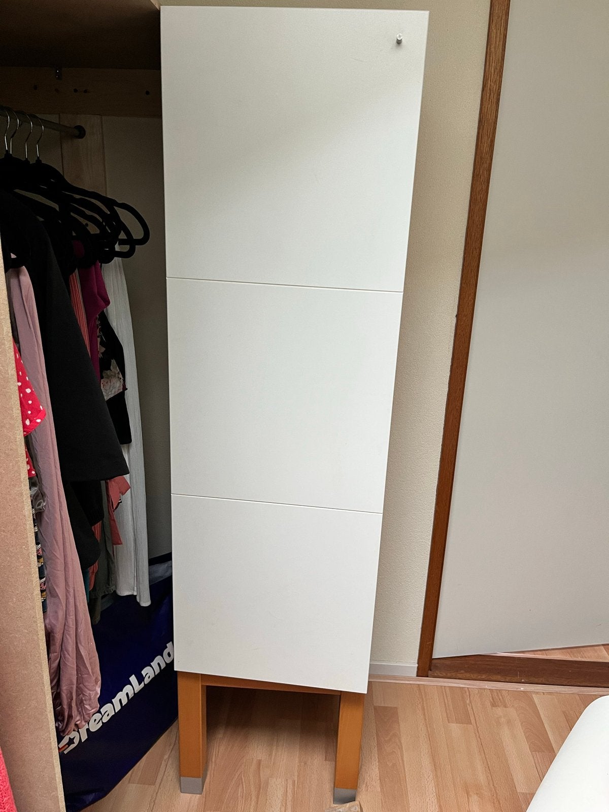 2x Witte kast met planken - Ideaal voor opslag, Ophalen, Minder dan 50 cm, Gebruikt, 150 tot 200 cm