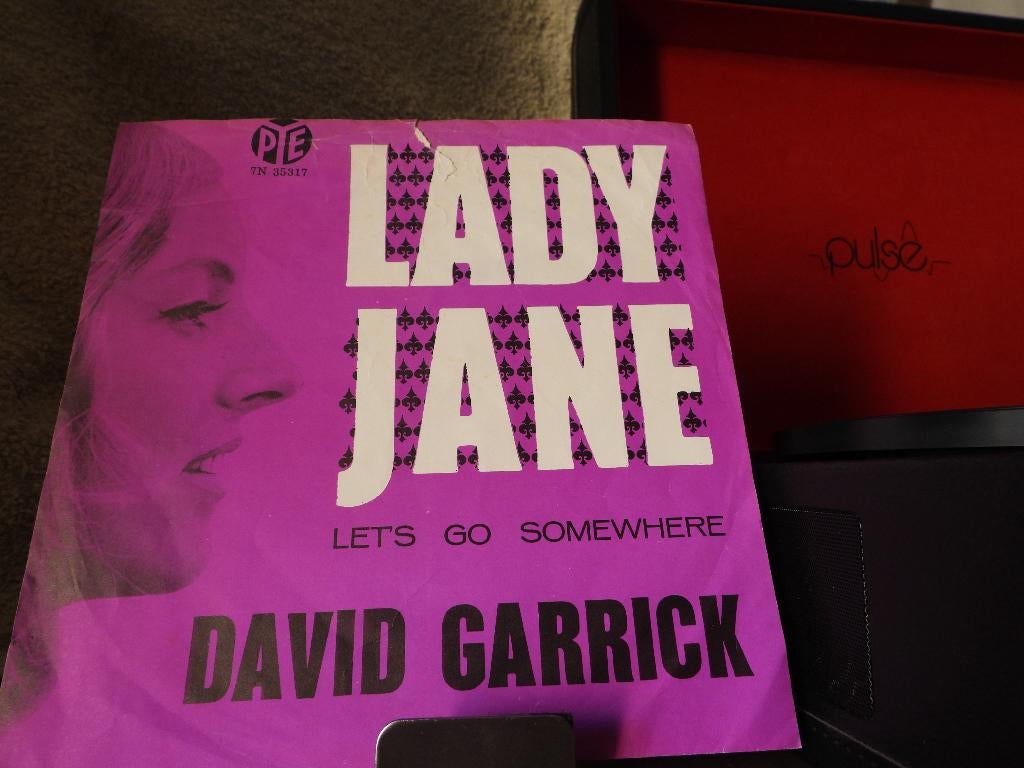 single David Garrick – Lady Jane  1966 nl, Gebruikt, Single, Ophalen of Verzenden, Fotohoes