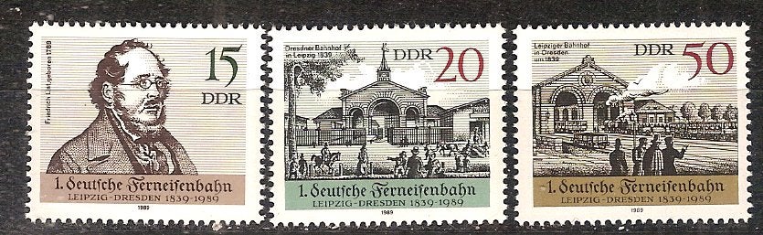 DDR 3238-3240 pf, Ophalen of Verzenden, DDR, Postfris