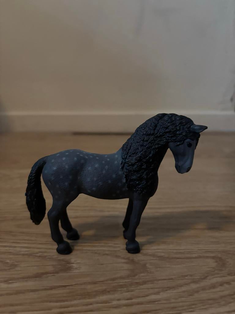 Schleich paardje - Friese merrie, Ophalen of Verzenden, Gebruikt, Jongen of Meisje