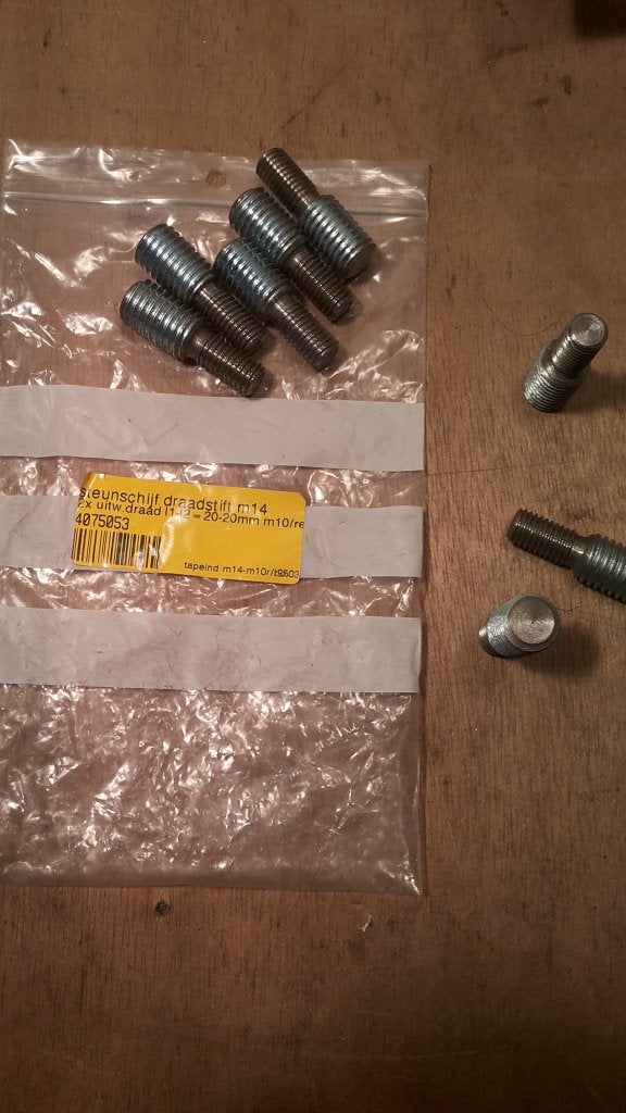 Draadstift voor steunschijf M14/M10, Verzenden, Nieuw, Minder dan 700 watt, Haakse handslijpmachine