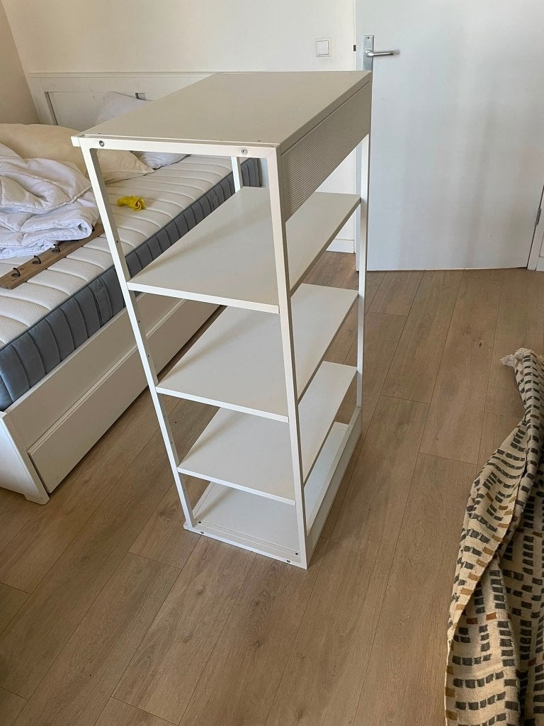 Stellingkast, Ophalen, Zo goed als nieuw