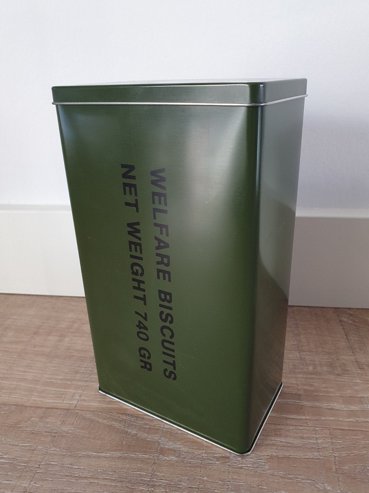 Welfare Biscuits Ter herinnering aan de voedseldroppings '45, Verzamelen, Blikken, Overige, Ophalen of Verzenden