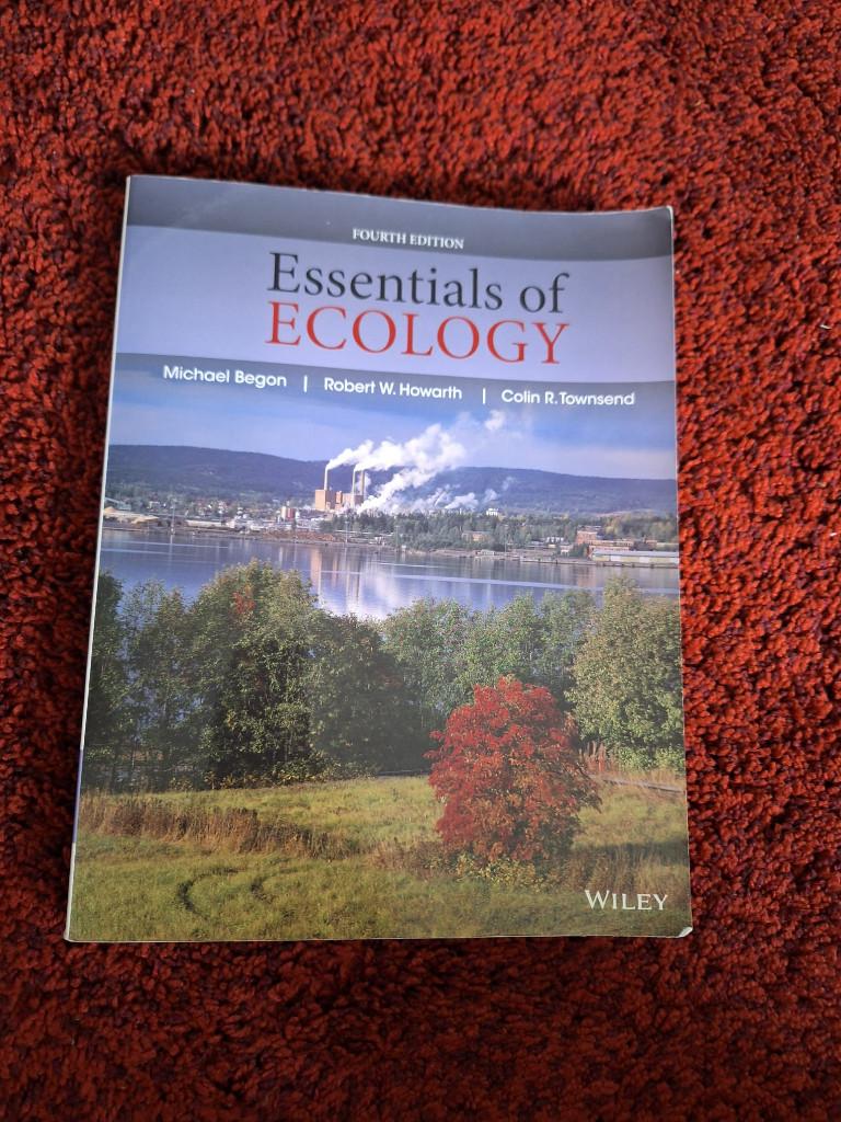 Essentials of Ecology (4th edition), Boeken, Ophalen, Zo goed als nieuw, Natuurwetenschap