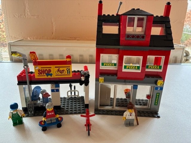 Lego straathoek 7641, Kinderen en Baby's, Lego, Ophalen of Verzenden, Inclusief instructies, Complete set