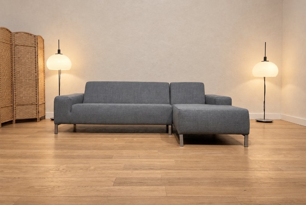 NIEUW GESTOFFEERD Gelderland 6511 hoekbank + GARANTIE, 250 tot 300 cm, Design Bank Bankstel Zetel Hoekbank Gelderland, Hoekbank