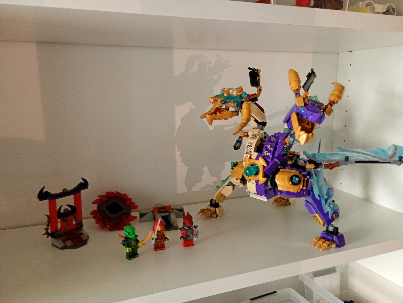 Lego Ninjago 71836 Boogdraak van concentratie (lees), Inclusief minifiguren, Gebruikt, Lego, Ophalen of Verzenden