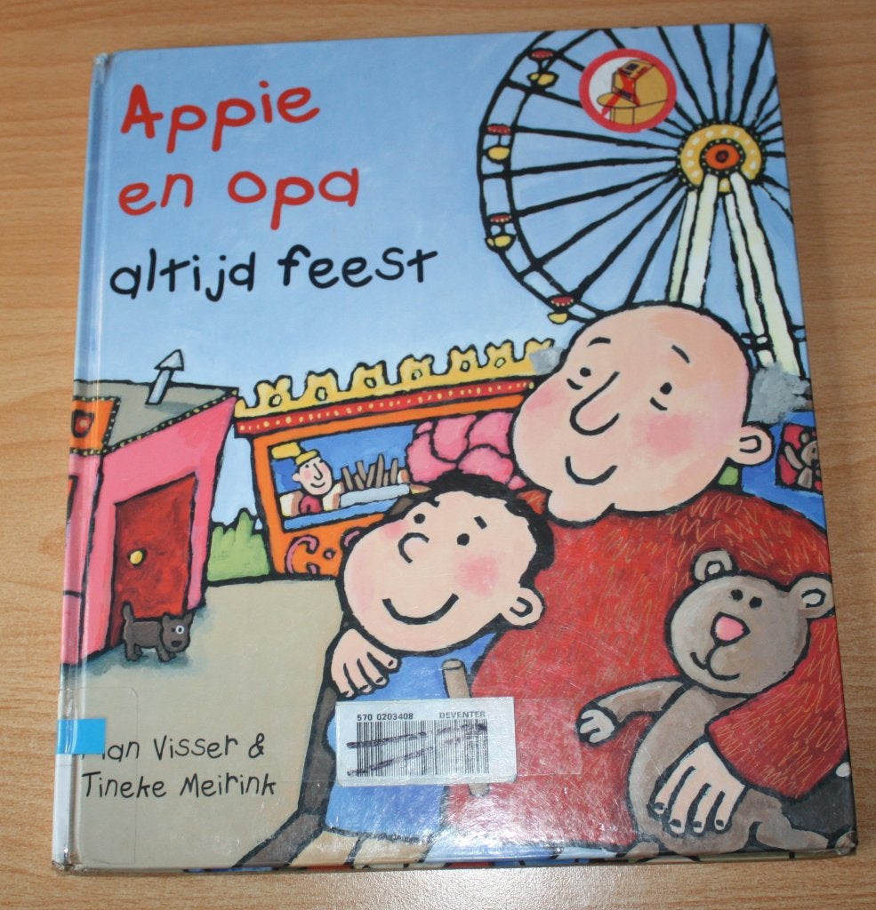 Appie en Opa, Altijd feest, Rian Visser, Ophalen of Verzenden, Gelezen, Fictie algemeen