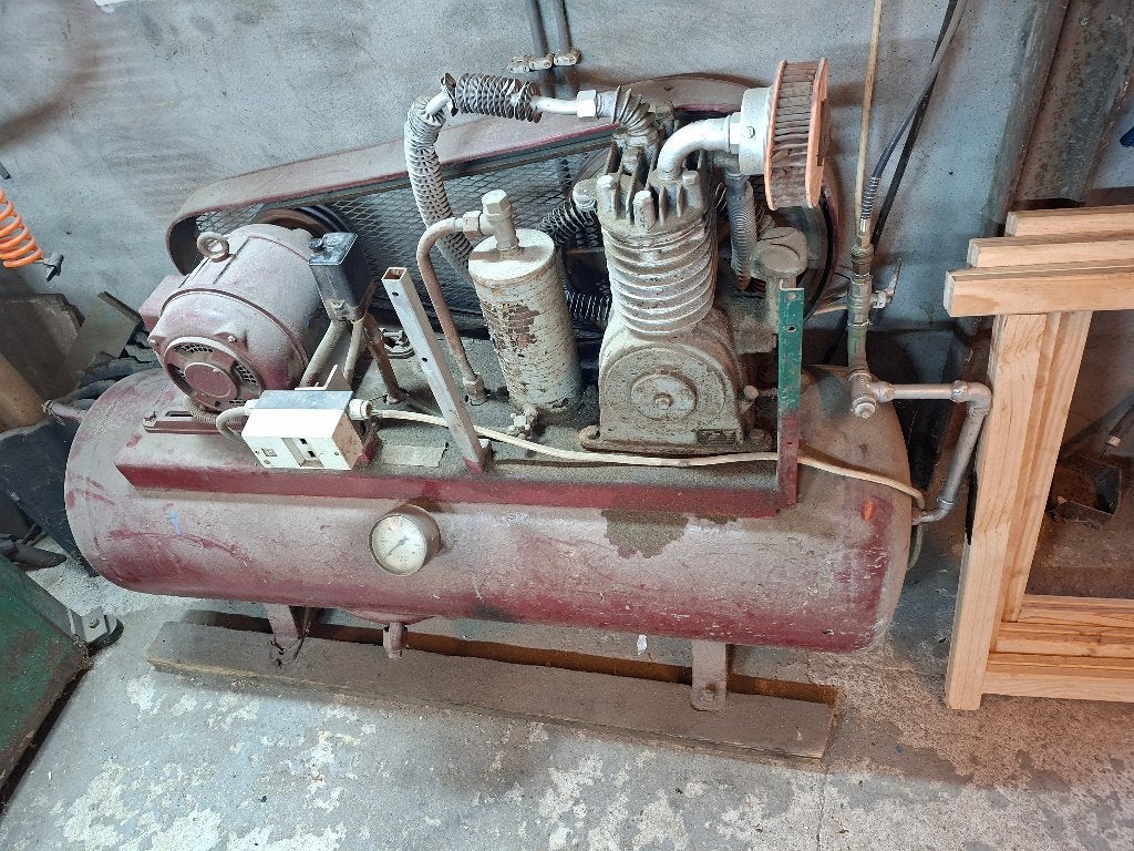 Compressor, 100 liter of meer, Ophalen, Gebruikt, Minder dan 200 liter/min