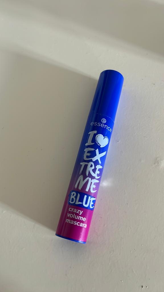Blauwe mascara Essence NIEUW, Ophalen, Zo goed als nieuw, Blauw, Ogen