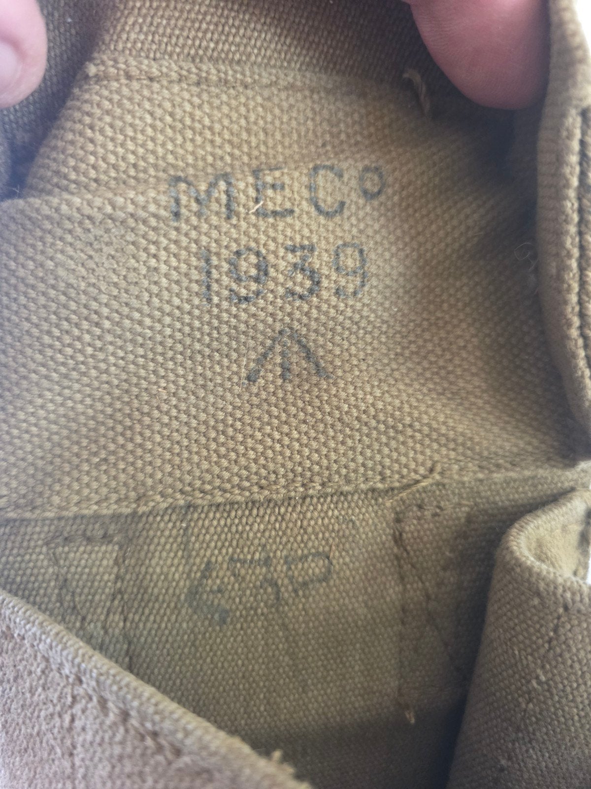 Webbing patroontas 1939., Ophalen of Verzenden, Landmacht, Engeland
