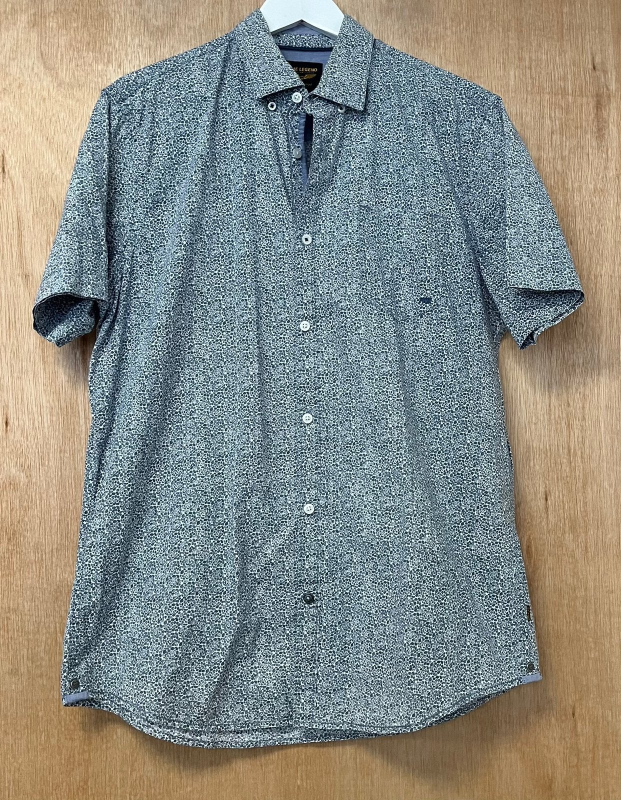 PME Legend overhemd met korte mouwen - Maat XL, Ophalen of Verzenden, Zo goed als nieuw, Halswijdte 43/44 (XL)
