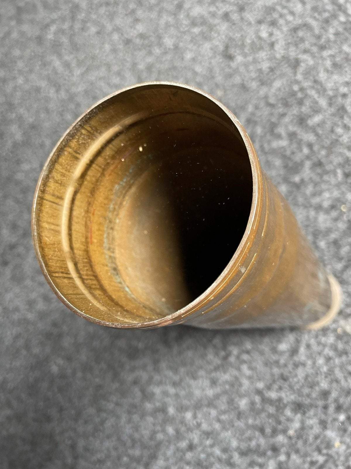 Huls van 105mm MKE-2A1 artilleriegranaat (US), Verzamelen, Ophalen of Verzenden, Landmacht, Amerika, Hulzen of Bodemvondsten