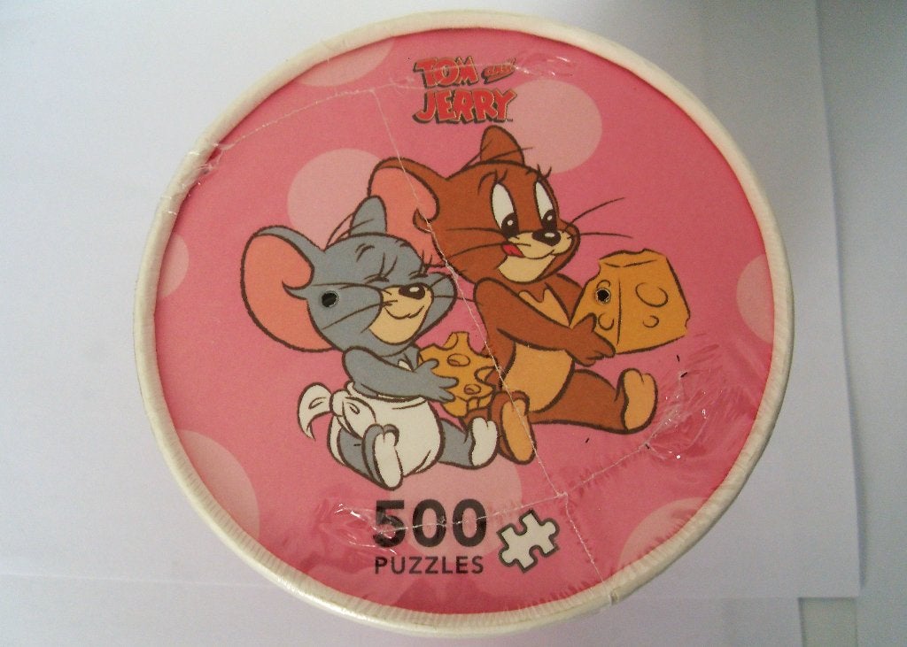 Tom en Jerry Puzzel 500 Tom and Jerry Puzzle, Ophalen of Verzenden, 500 t/m 1500 stukjes, Nieuw, Legpuzzel
