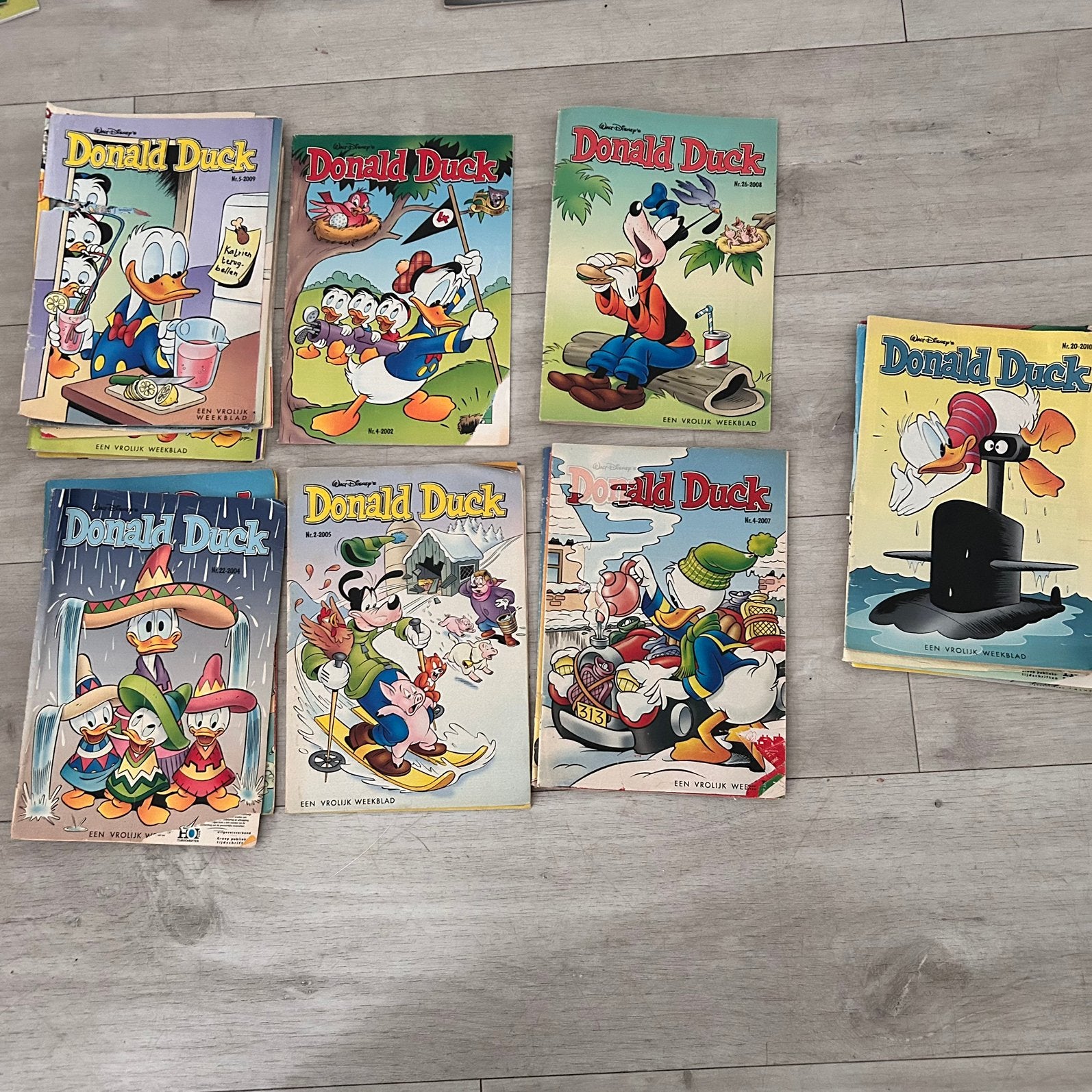 Donald Duck weekbladen 2000-2010 | grote partij, Meerdere comics, Ophalen of Verzenden, Gelezen, Europa