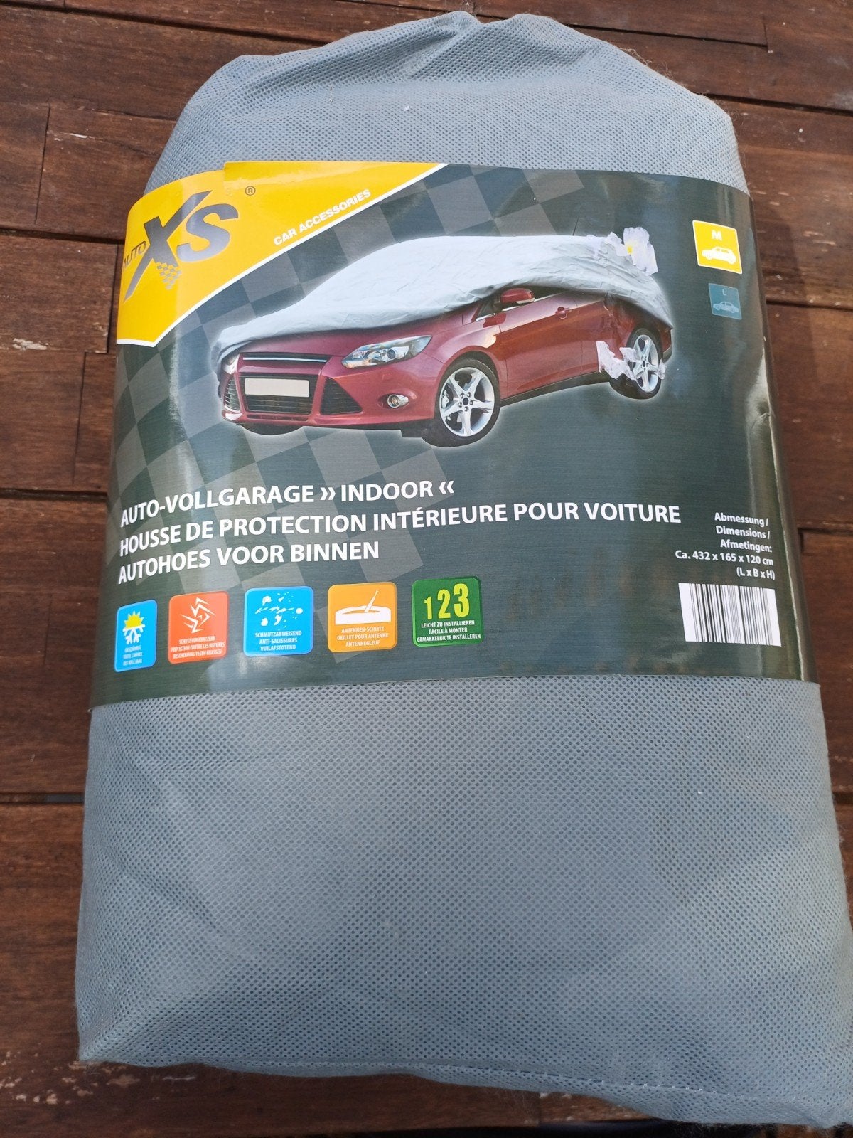 Autohoes voor binnen - Maat M (432 x 165 x 120 cm), Verzenden, Nieuw, Universeel