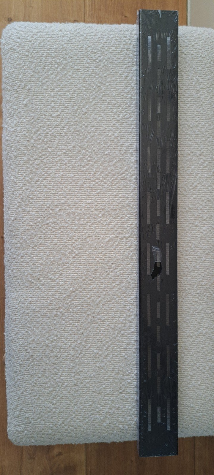 Saniclear douchegoot rooster - 70x7cm - Zwart, Ophalen of Verzenden, Nieuw, Douche