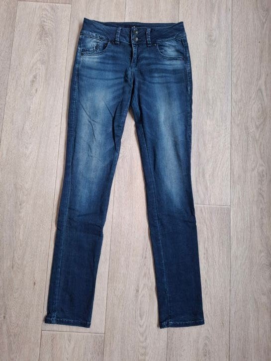 LTB Molly spijkerbroek maat W27/L32, Kleding | Dames, Blauw, Ophalen of Verzenden, Zo goed als nieuw, LTB