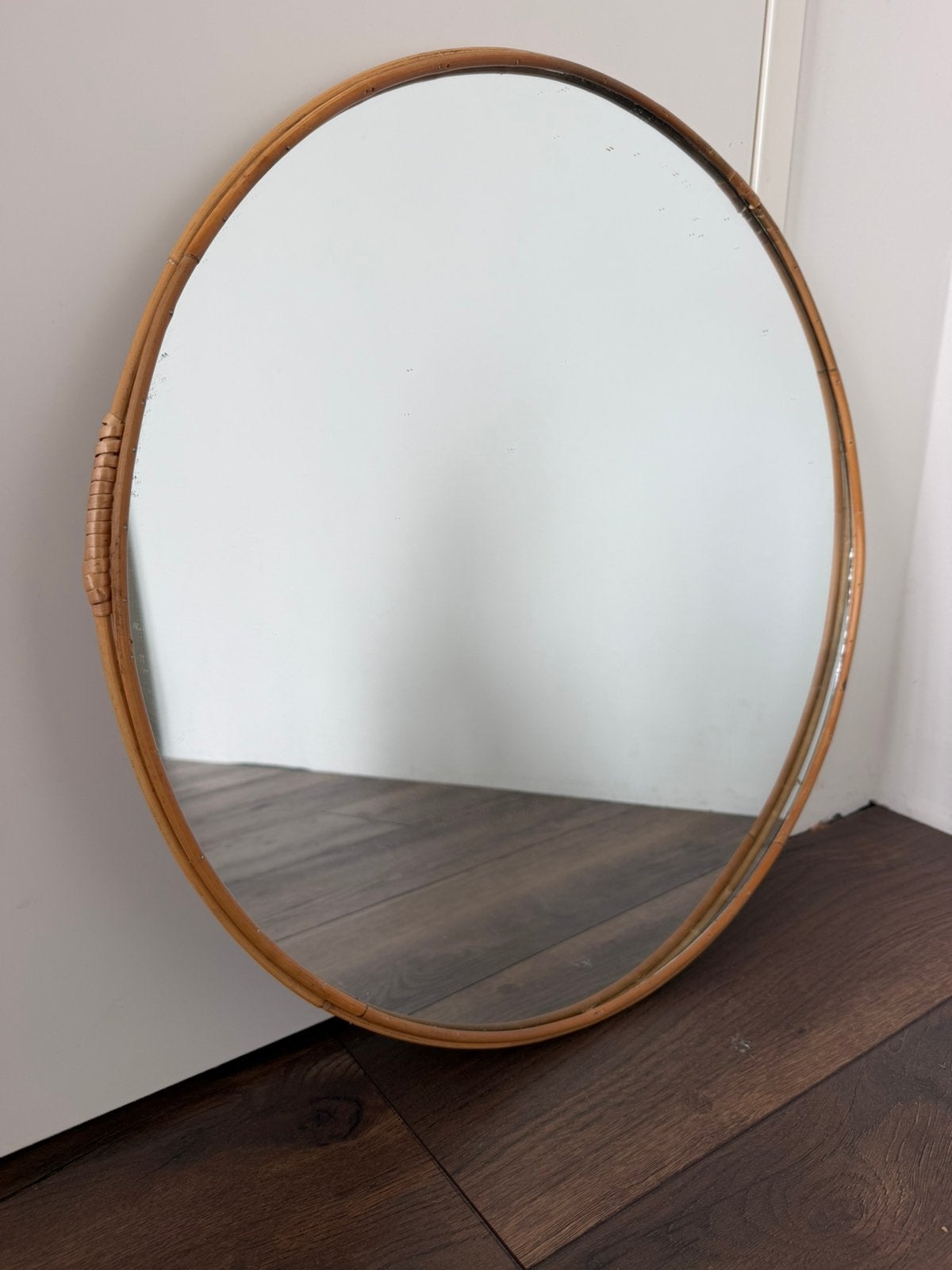 Ronde spiegel, Ophalen, Rond, Zo goed als nieuw, Minder dan 100 cm