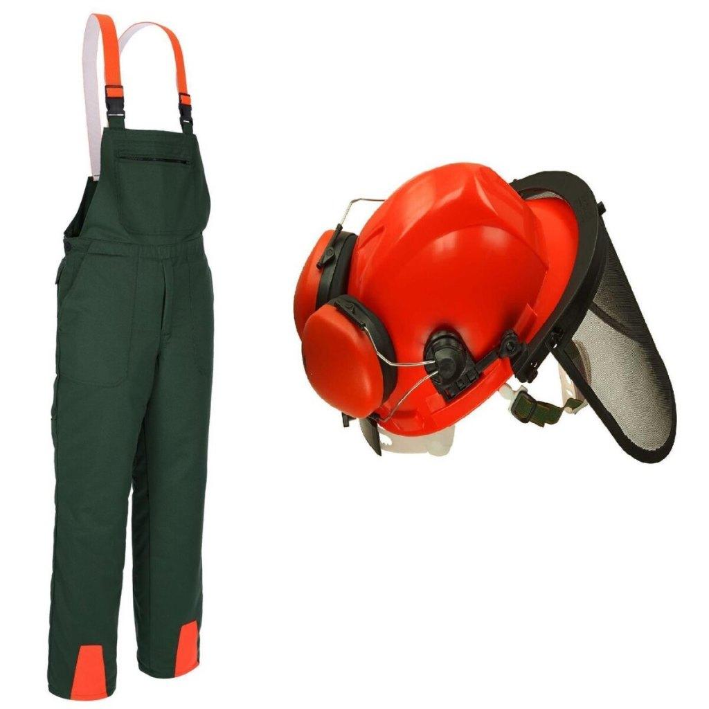 Zaagset 2-delig, zaagbroek + helm NIEUW- Gratis verzenden!!!, Tuin en Terras, Verzenden, Overall, Nieuw, Nvt