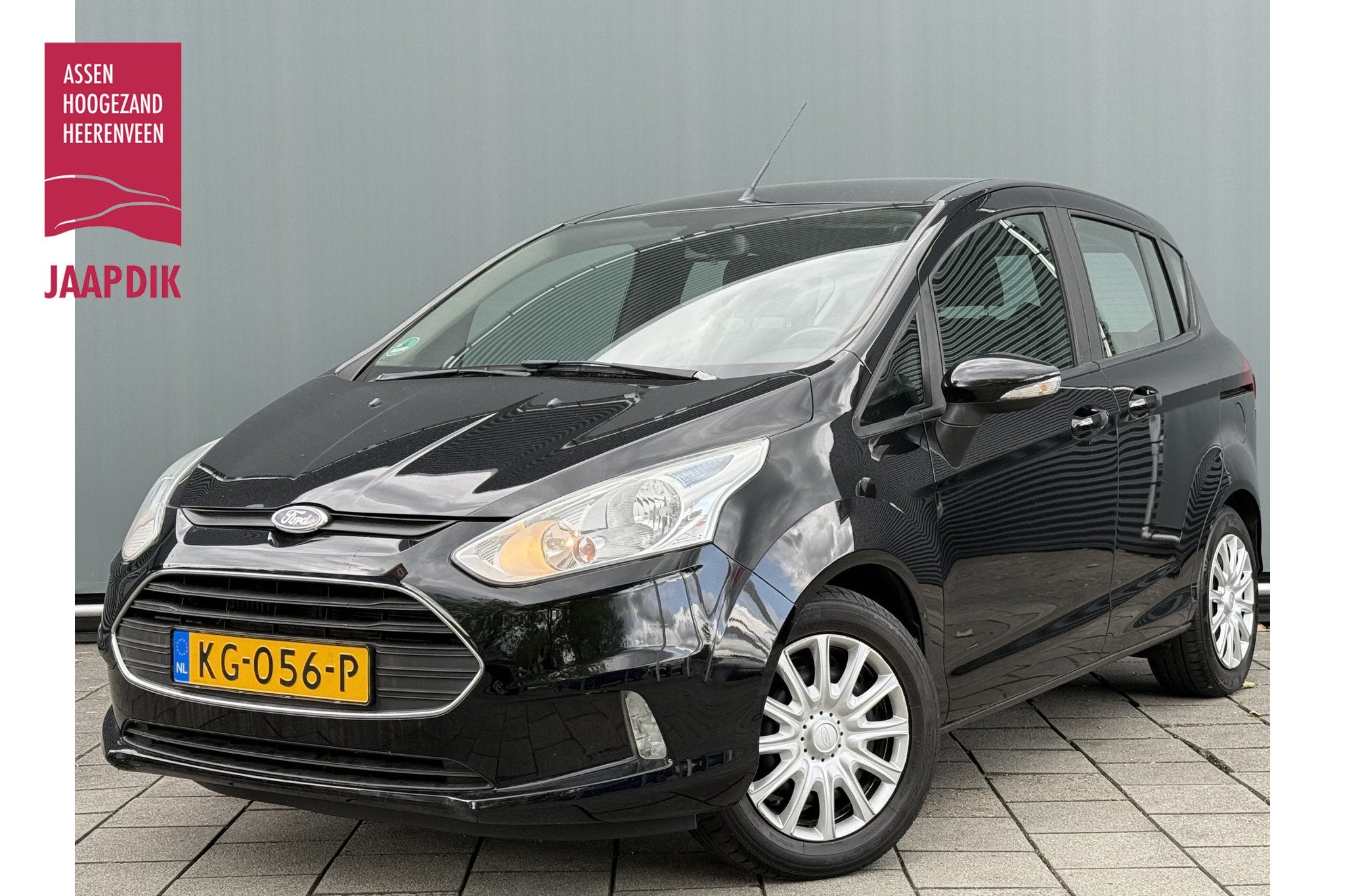 Ford B-MAX BWJ 2016 | 1.0 EcoBoost 101PK Style NL AUTO | NAV, Auto's, Voorwielaandrijving, Gebruikt, Zwart, Origineel Nederlands