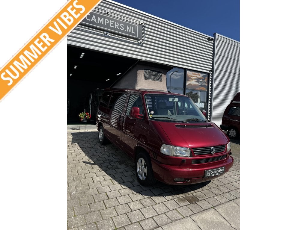 Volkswagen t4 Multivan Buscampe, Caravans en Kamperen, Campers, Airbags, Hefdak, Volkswagen, Bedrijf