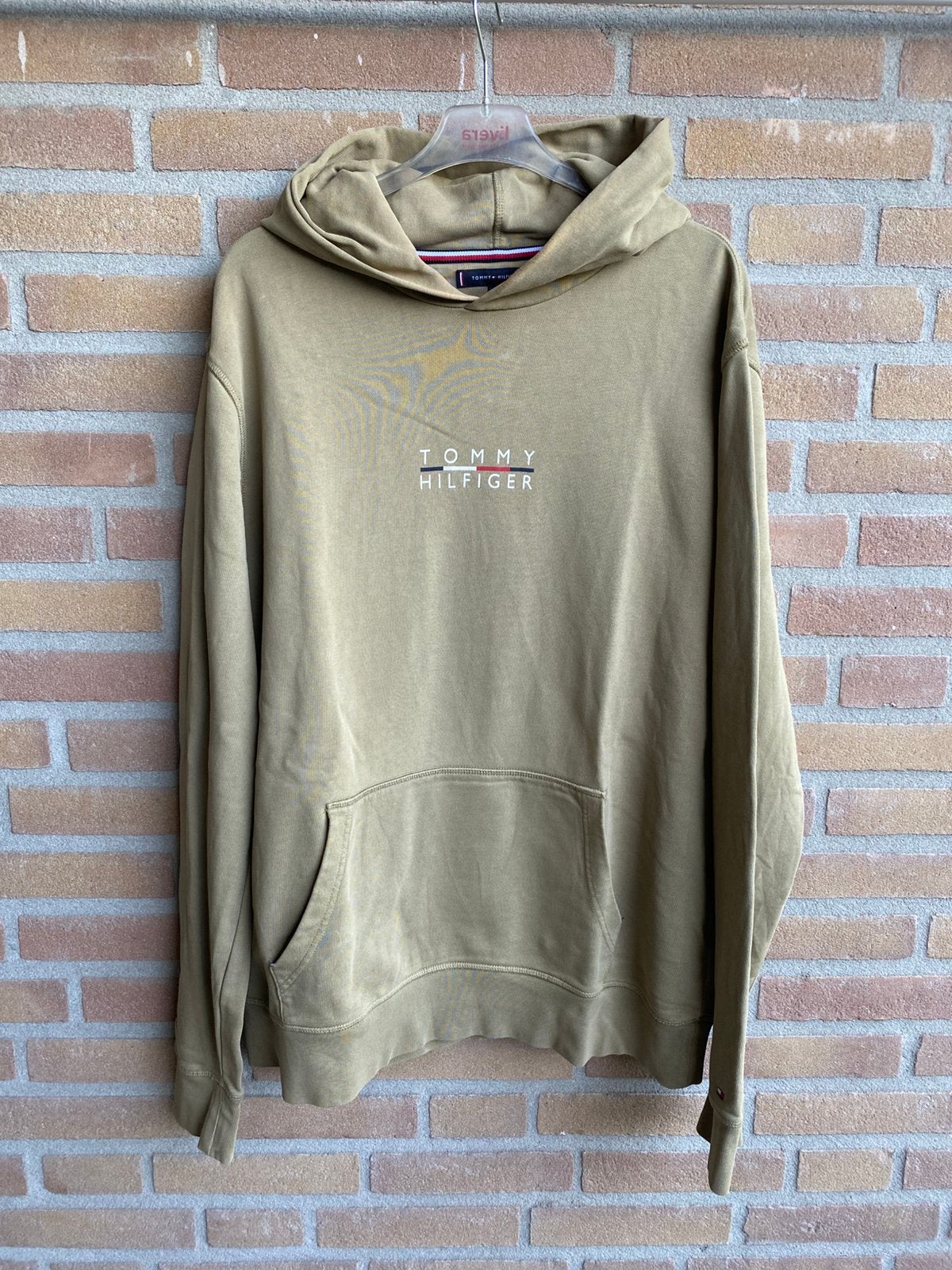 Tommy Hilfiger Hoody, Ophalen of Verzenden, Gedragen, Overige maten, Bruin