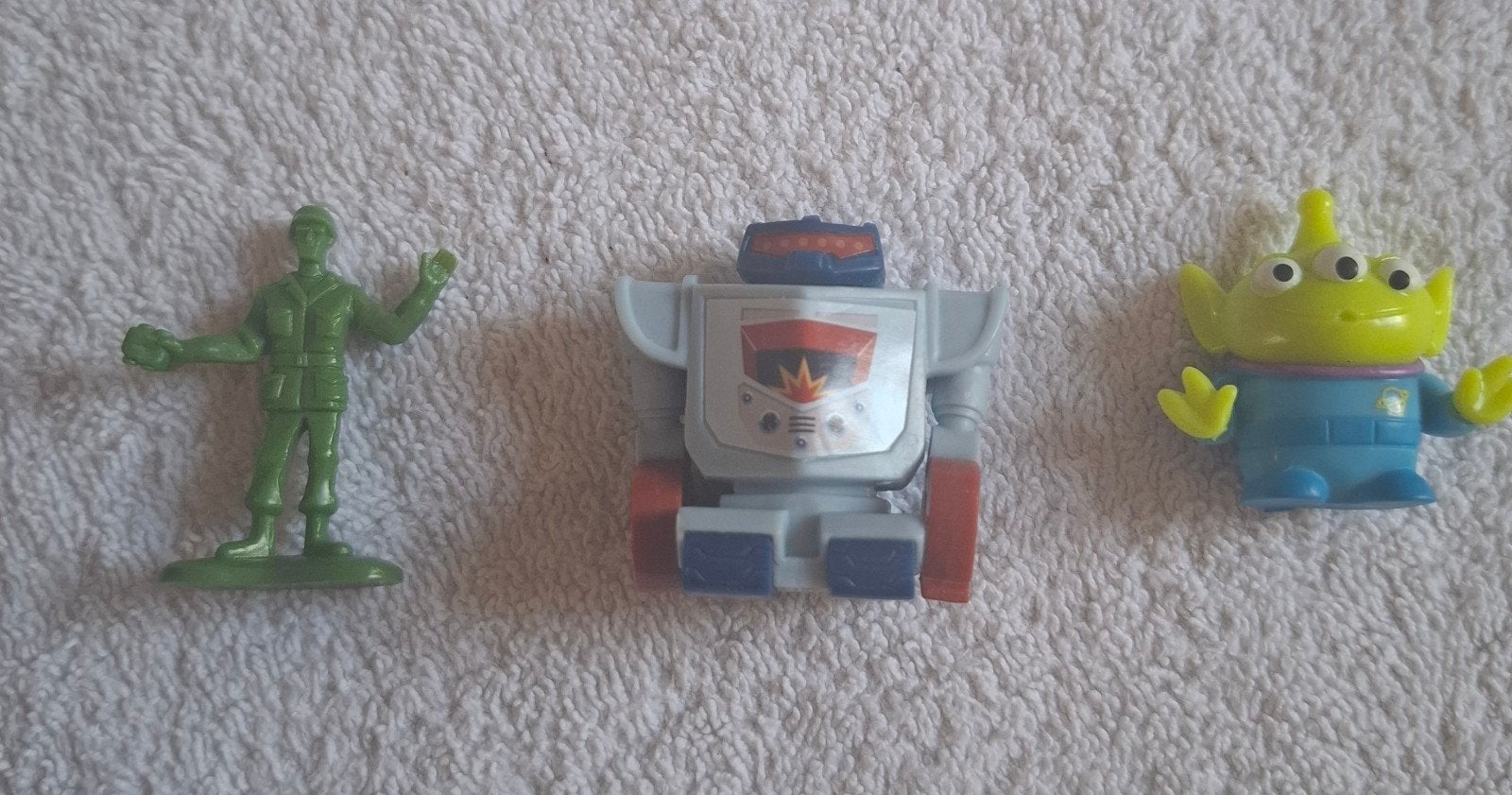 3 Toy Story 3 poppetjes van Albert Heijn uit 2010, Verzamelen, Albert Heijn, Ophalen of Verzenden