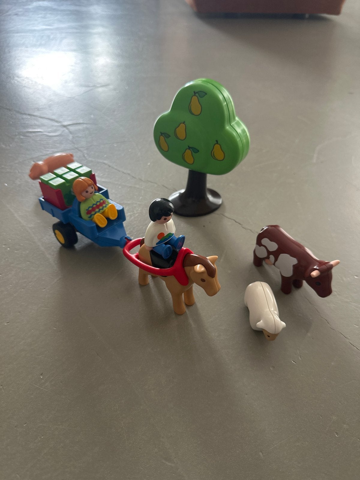 Playmobil Boerderij Set met Paard, Kar en Dieren, Ophalen, Gebruikt, Jongen of Meisje