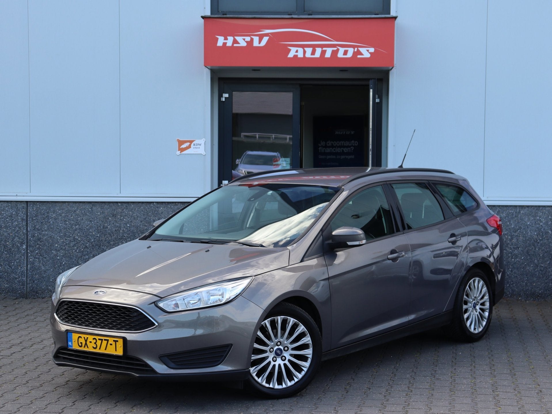Ford Focus Wagon 1.0 Trend Edition navi LM airco org NL, Auto's, 101 pk, Gebruikt, Euro 6, Bruin
