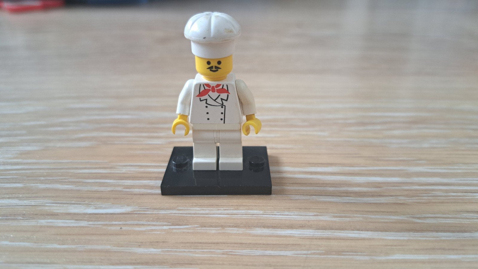Lego Minifiguur Kok met Witte Koksmuts, Gebruikt, Lego, Ophalen of Verzenden, Minifiguur