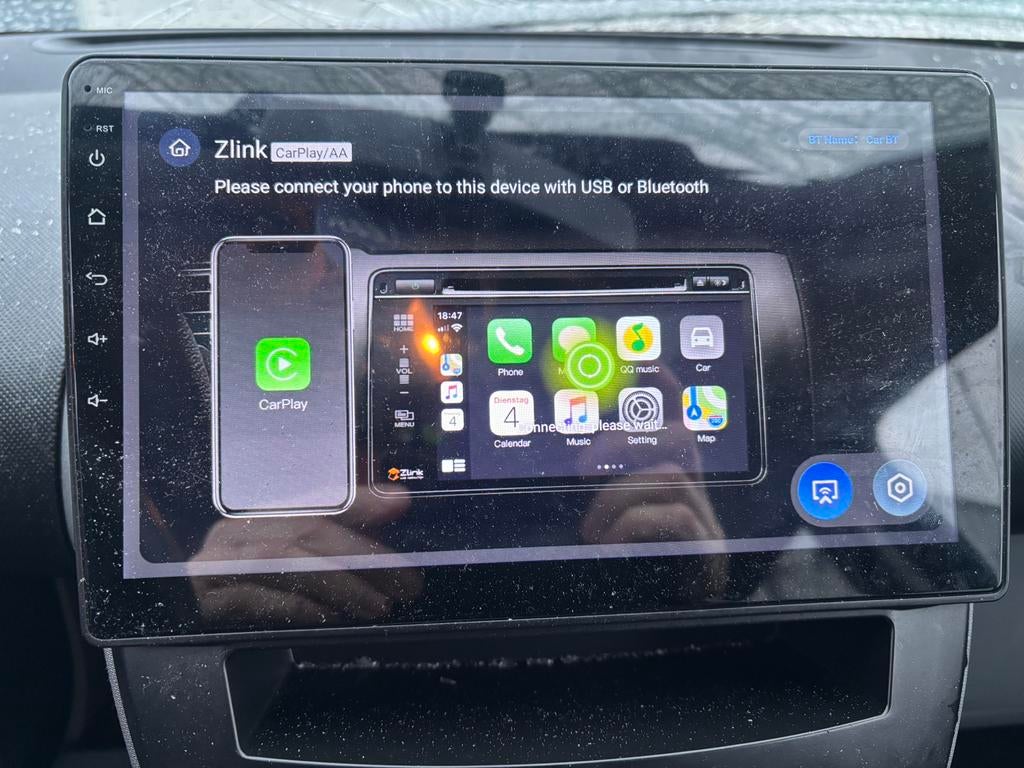 Junsun Apple CarPlay en Android Auto Toyota Aygo / C1 ed., Auto diversen, Autoradio's, Ophalen, Zo goed als nieuw