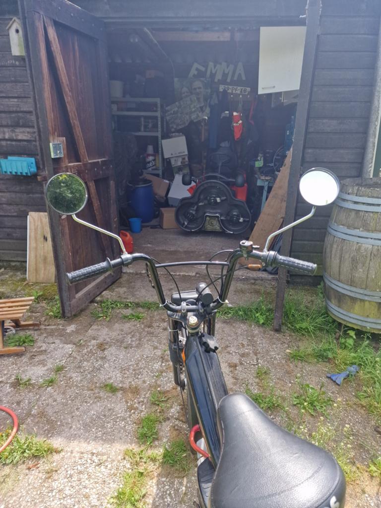Tomos spiegels zo goed als nieuw, Ophalen, Zo goed als nieuw